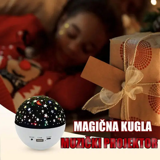 Magična Bluetooth Kugla Projektor